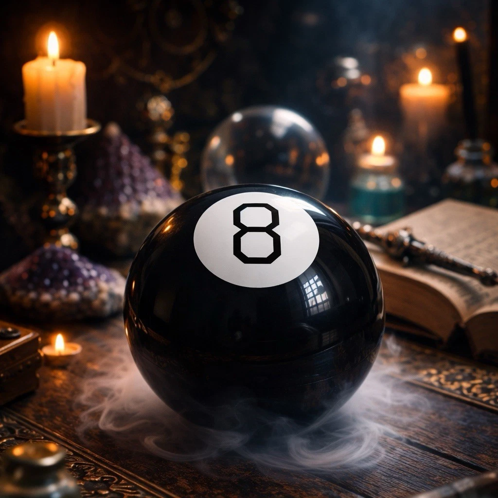 Blessed Oracle 8 Ball Wizard Prepared Divination Tool