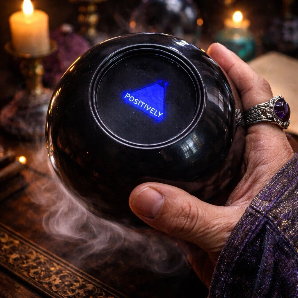 Blessed Oracle 8 Ball Wizard Prepared Divination Tool - Image 2