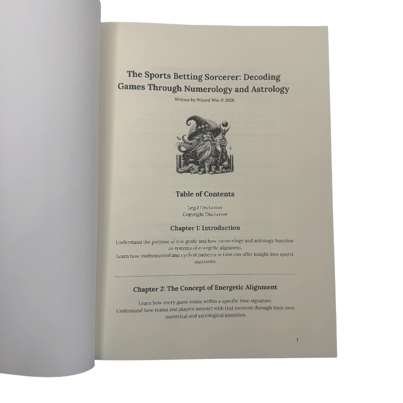 The Sports Betting Sorcerer: Turning Time and Numbers Into Strategic Edge - Image 2